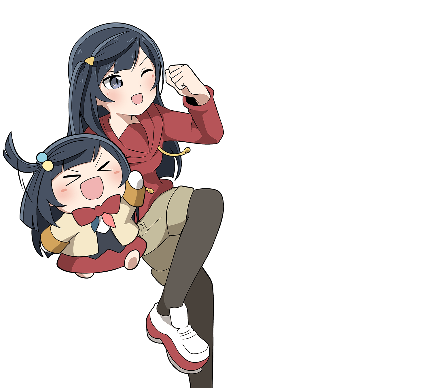 優木せつ菜&ちびせっつー イラスト