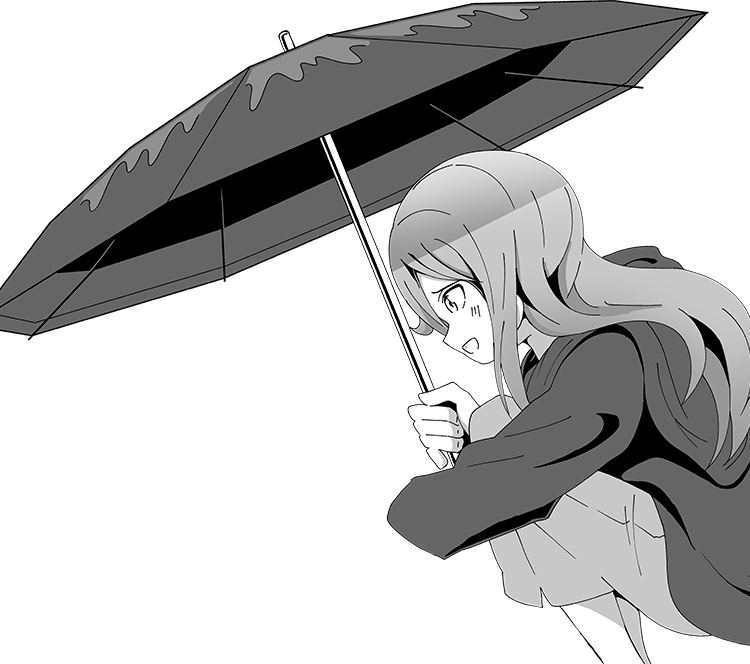 駆川 みらいのキャラクターイラスト